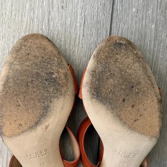 J. Crew Lena Two-Strap Heeled Slides - Picture 10 of 13